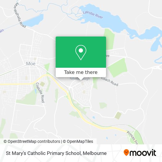 Mapa St Mary's Catholic Primary School