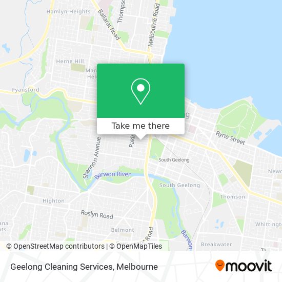 Geelong Cleaning Services map