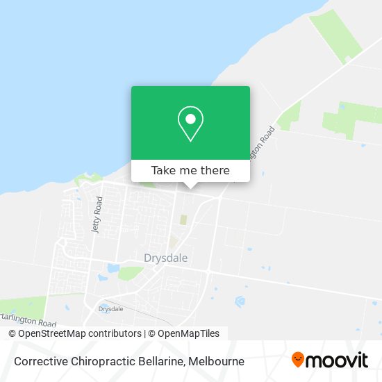 Corrective Chiropractic Bellarine map