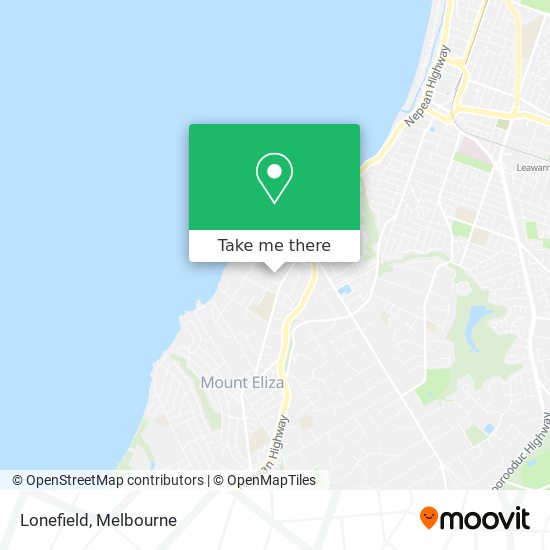 Lonefield map