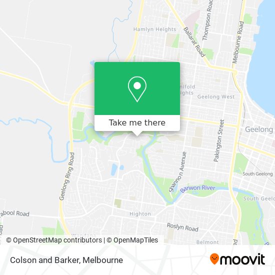 Colson and Barker map