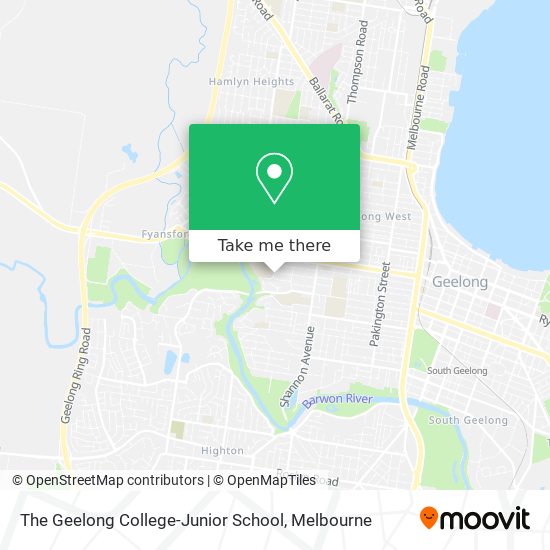 The Geelong College-Junior School map