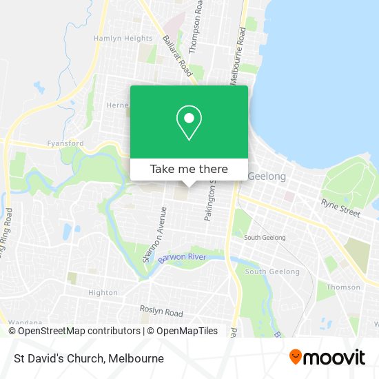 St David's Church map