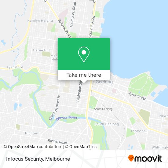 Infocus Security map