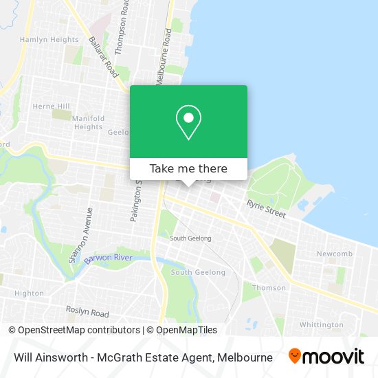 Will Ainsworth - McGrath Estate Agent map