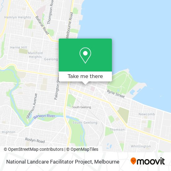 National Landcare Facilitator Project map