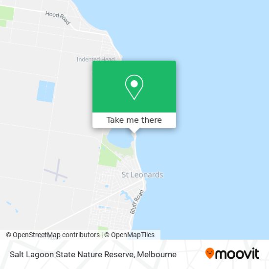 Salt Lagoon State Nature Reserve map