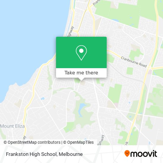 Mapa Frankston High School