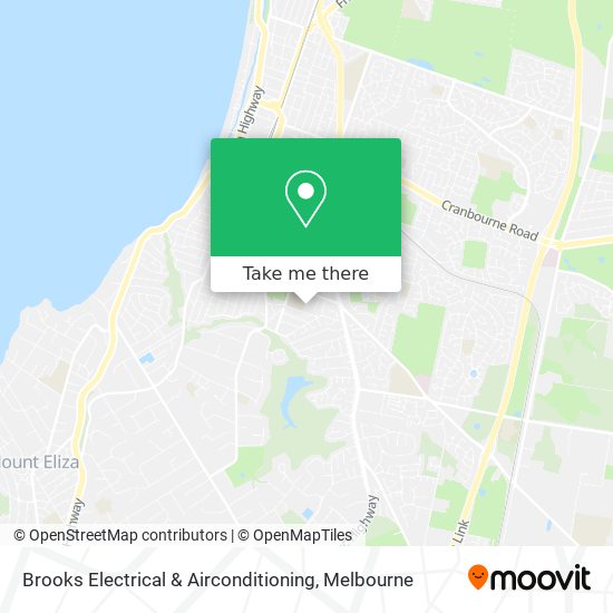 Brooks Electrical & Airconditioning map