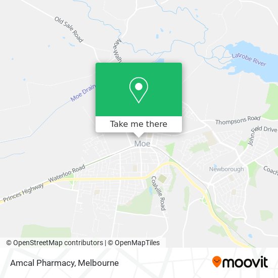 Amcal Pharmacy map