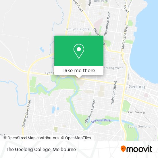The Geelong College map
