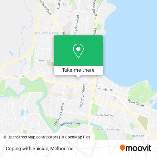 Coping with Suicide map
