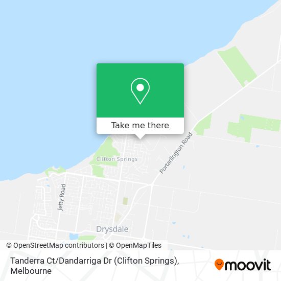 Tanderra Ct / Dandarriga Dr (Clifton Springs) map