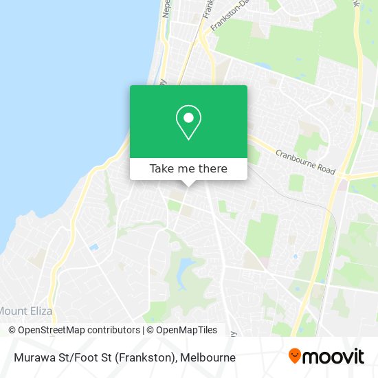 Mapa Murawa St/Foot St (Frankston)