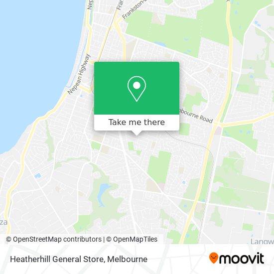 Heatherhill General Store map