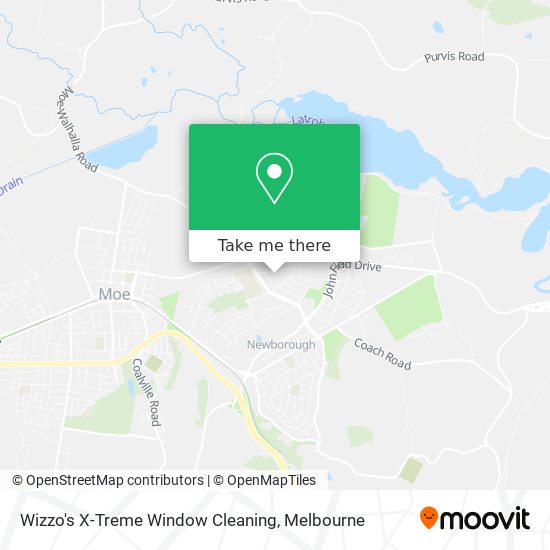 Wizzo's X-Treme Window Cleaning map