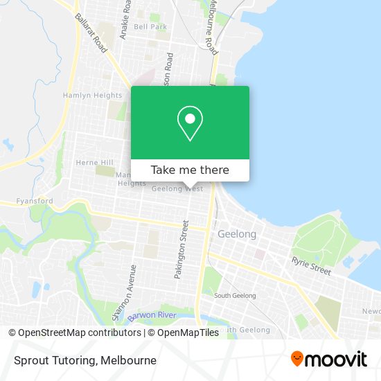 Sprout Tutoring map