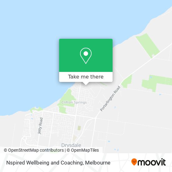 Nspired Wellbeing and Coaching map