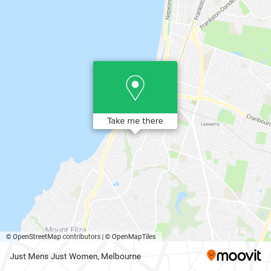 Just Mens Just Women map