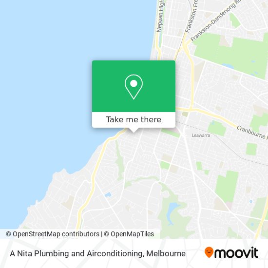 A Nita Plumbing and Airconditioning map