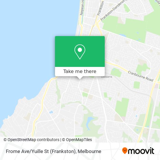 Frome Ave / Yuille St (Frankston) map