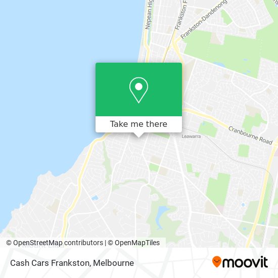 Cash Cars Frankston map