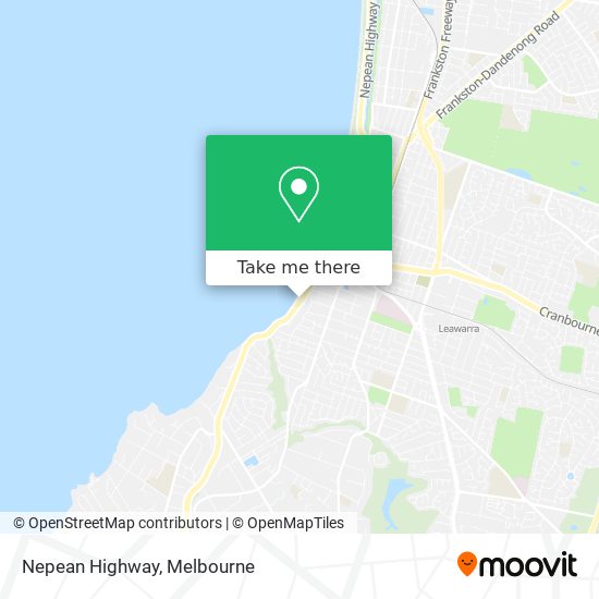 Nepean Highway map