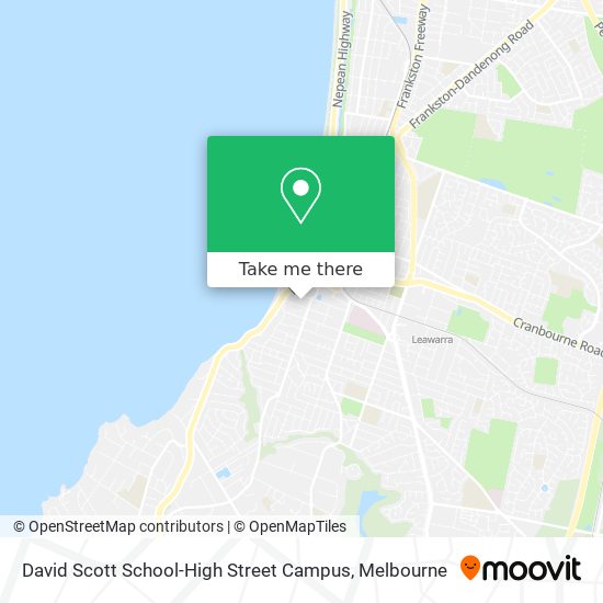 David Scott School-High Street Campus map