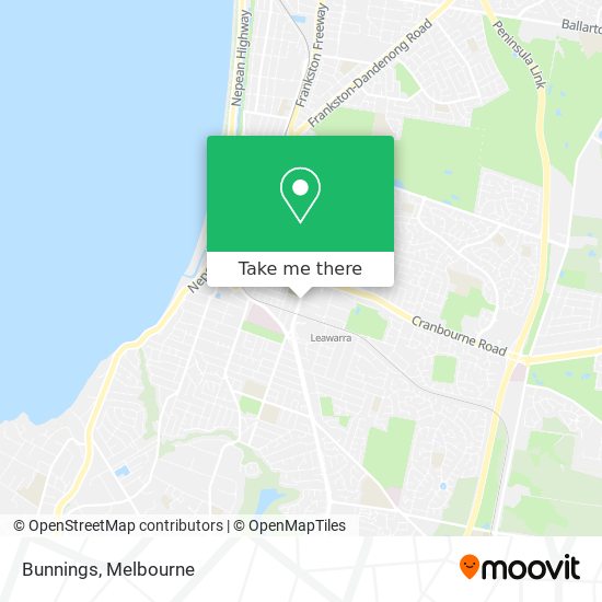 Mapa Bunnings