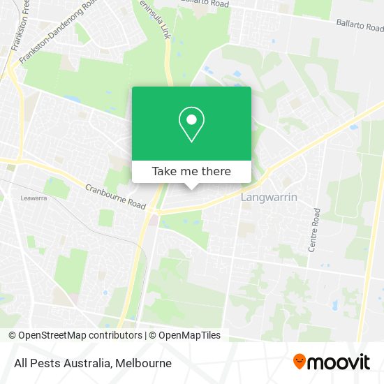 All Pests Australia map