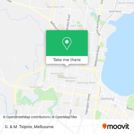 G. & M. Tsipnis map