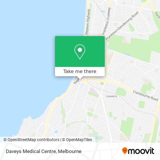 Daveys Medical Centre map