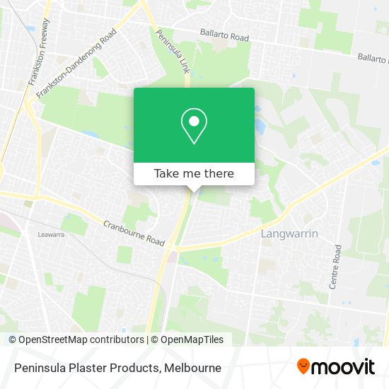 Peninsula Plaster Products map