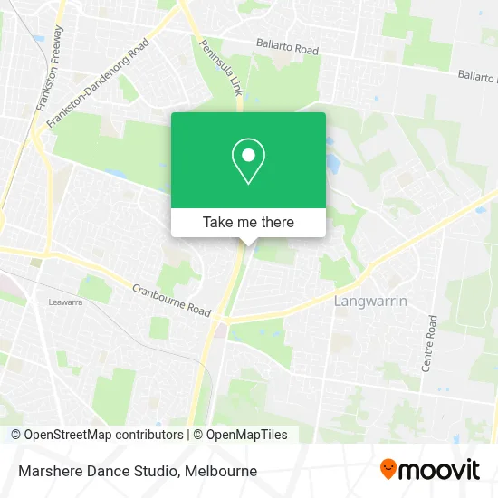 Mapa Marshere Dance Studio