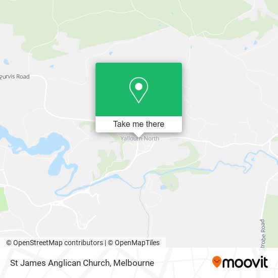 St James Anglican Church map