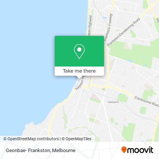 Mapa Geonbae- Frankston