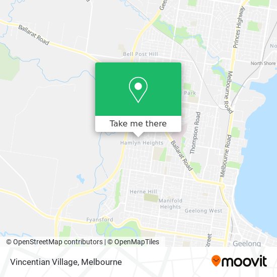 Vincentian Village map