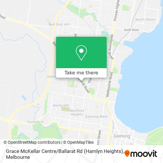 Grace McKellar Centre / Ballarat Rd (Hamlyn Heights) map