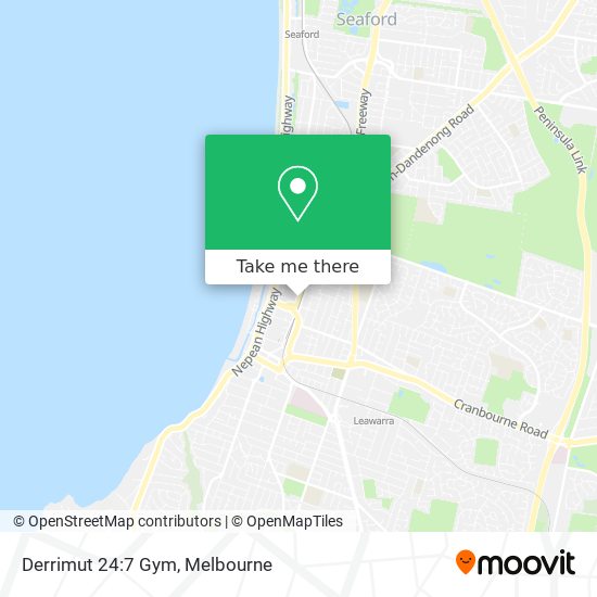 Derrimut 24:7 Gym map