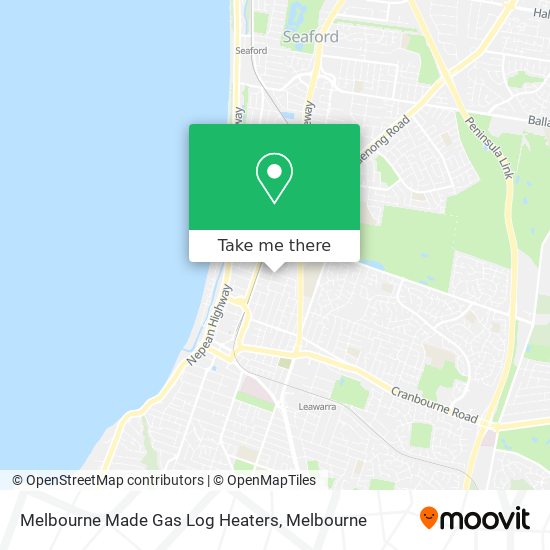 How to get to Melbourne Made Gas Log Heaters in Frankston by Bus or Train?