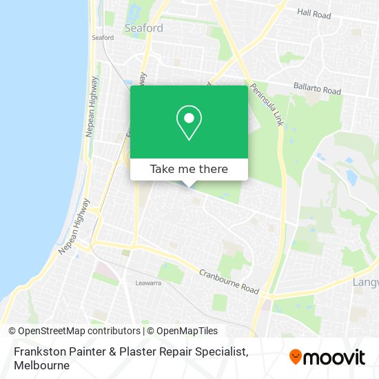 Frankston Painter & Plaster Repair Specialist map