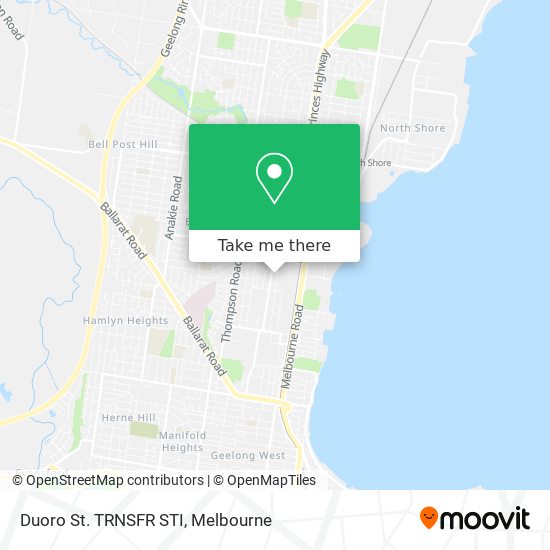 Duoro St. TRNSFR STI map