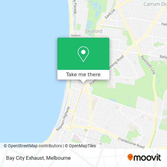 Bay City Exhaust map