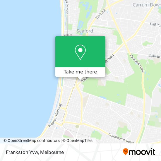 Frankston Yvw map