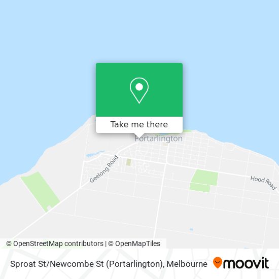 Sproat St / Newcombe St (Portarlington) map