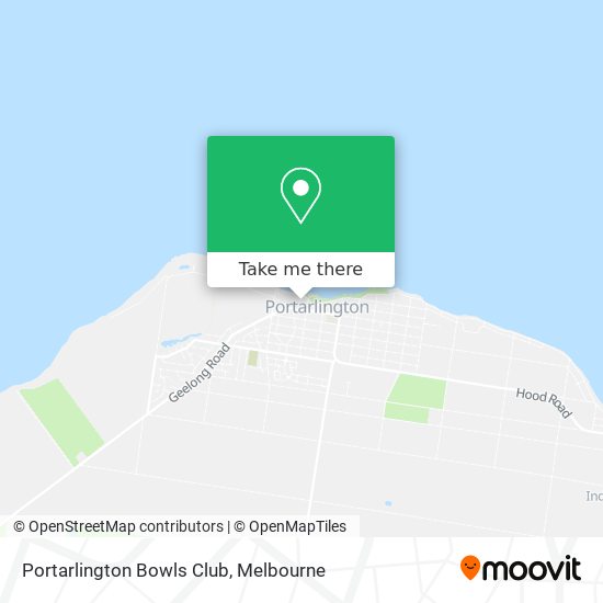 Portarlington Bowls Club map