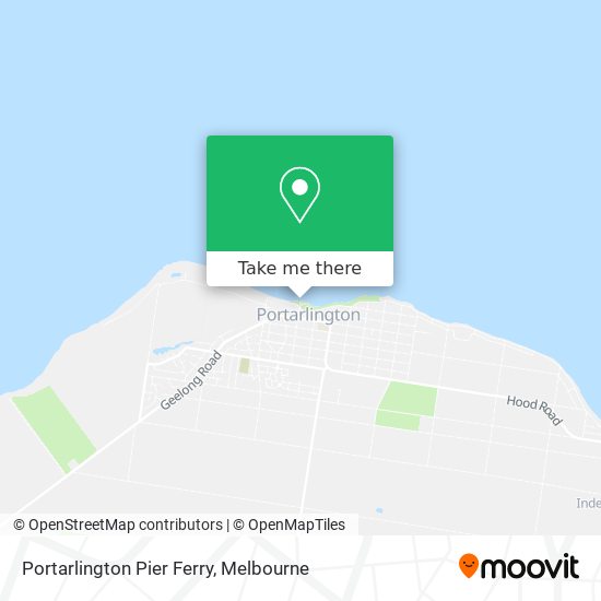 Portarlington Pier Ferry map
