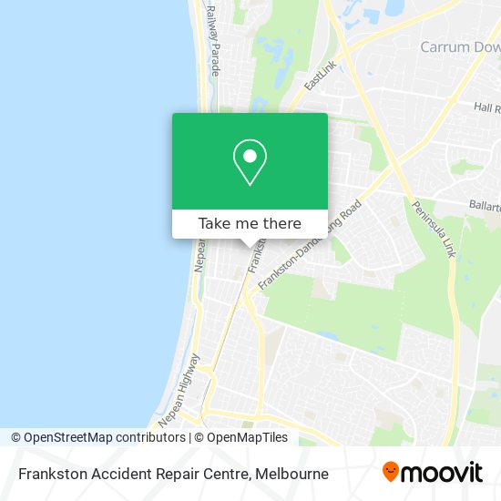 Frankston Accident Repair Centre map
