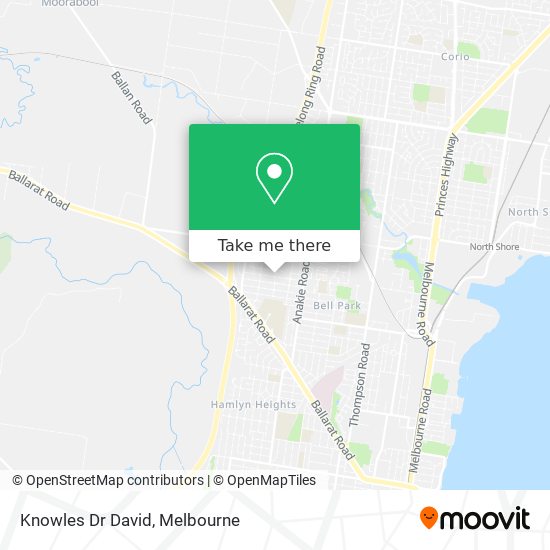 Knowles Dr David map