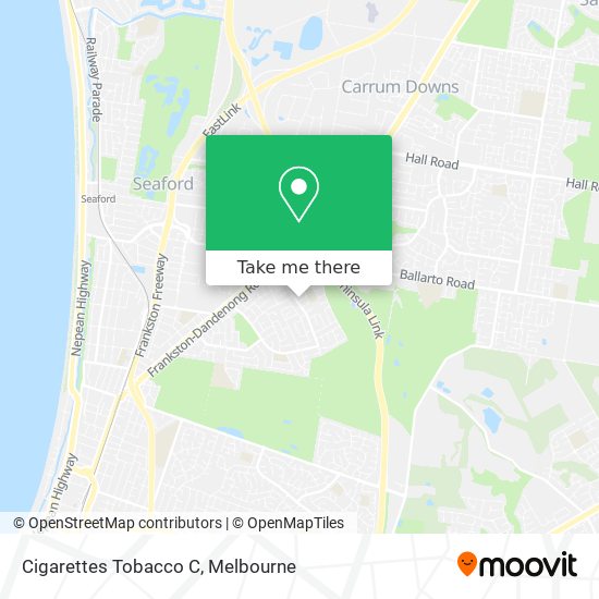 Cigarettes Tobacco C map
